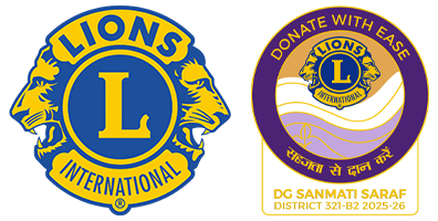 LIONS DISTRICT 321 B2 LOGO